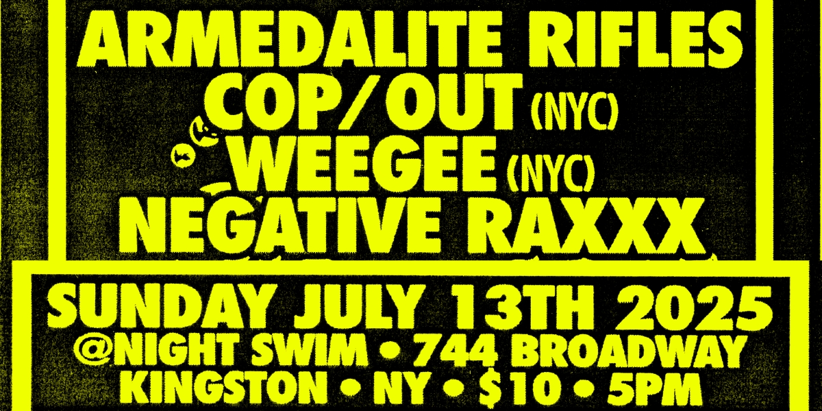 ARMEDALITE RIFLES COP/OUT (NYC) WEEGEE (NYC)  NEGATIVE RAXXX