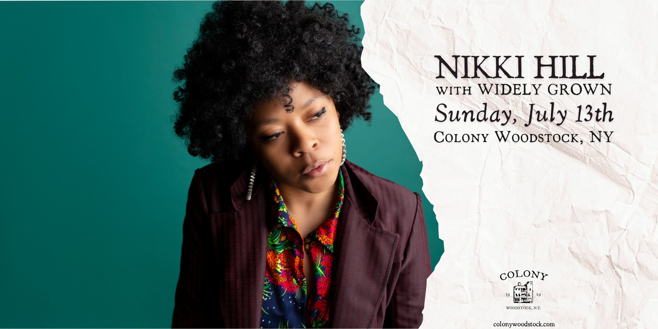 Nikki Hill w/ Widely Grown