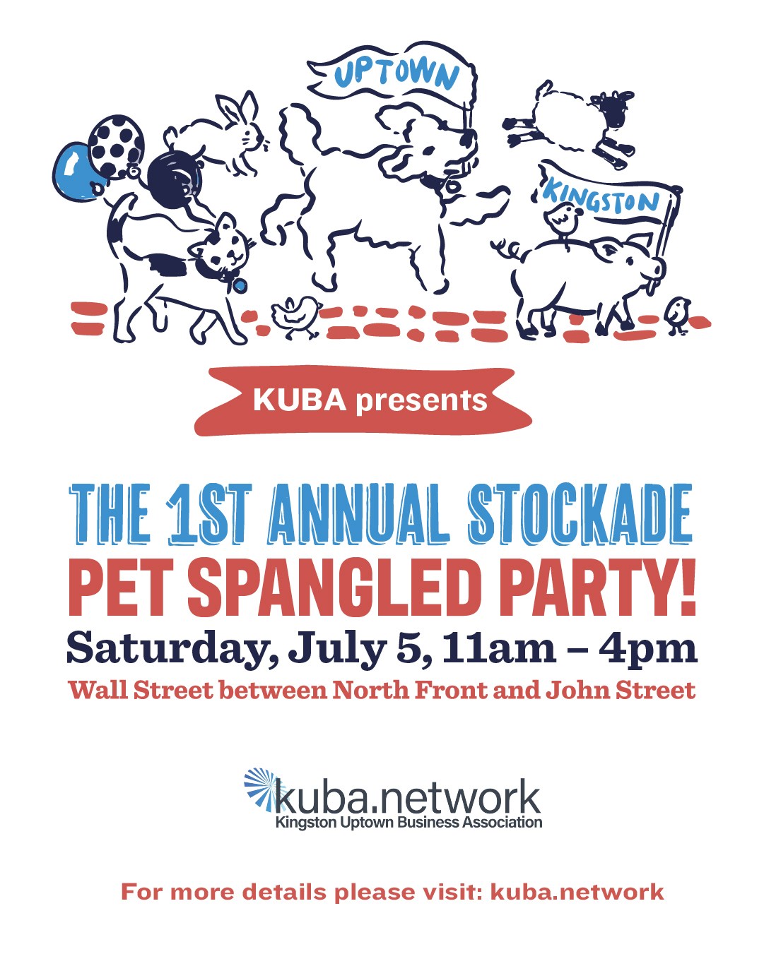 1st Annual Stockade Pet Spangled Party