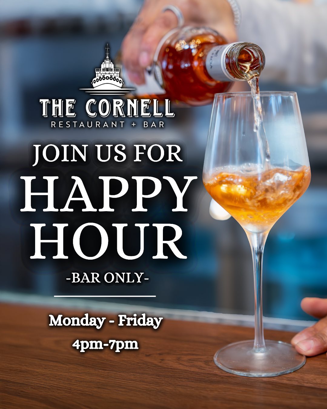 Happy Hour at The Cornell