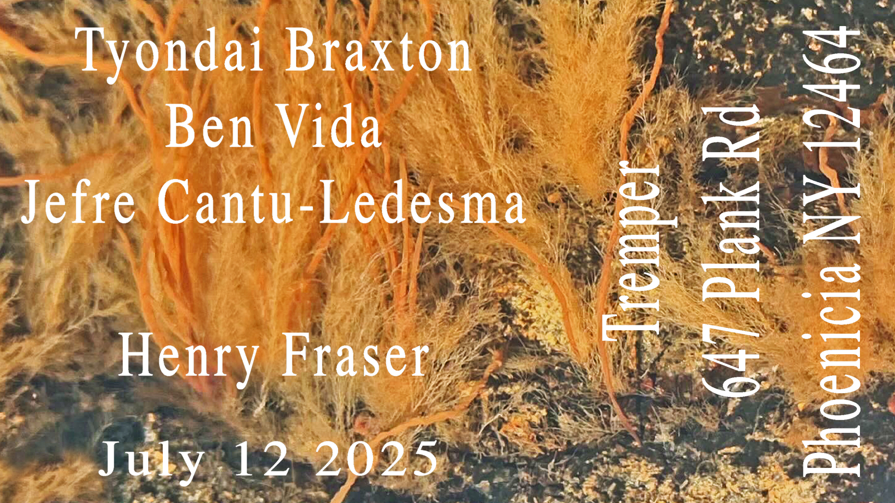 Tyondai Braxton/Ben Vida/Jefre Cantu-Ledesma; Henry Fraser