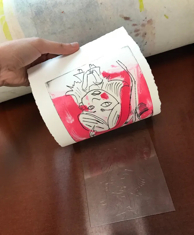 Print Studio Introduction - Drypoint Etching & Monotype