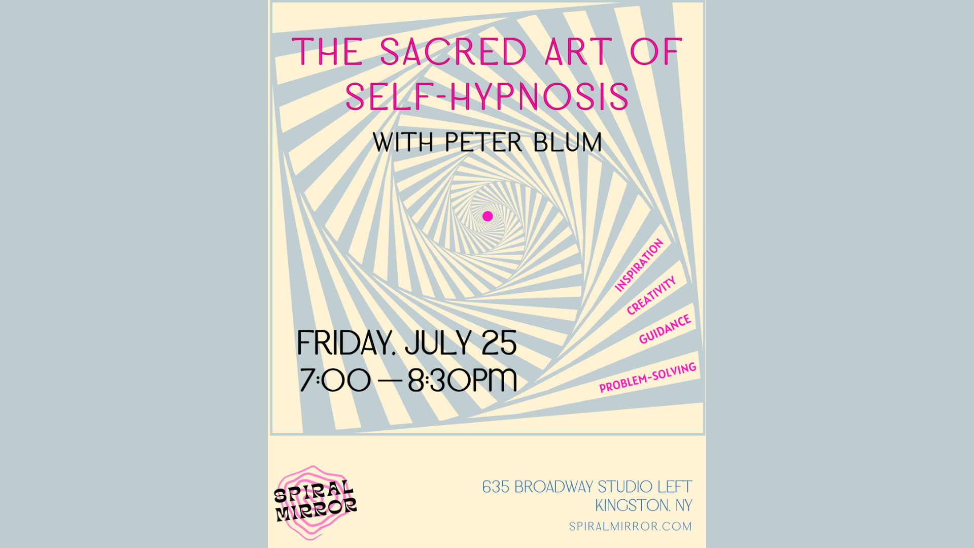 The Sacred Art of Self-Hypnosis