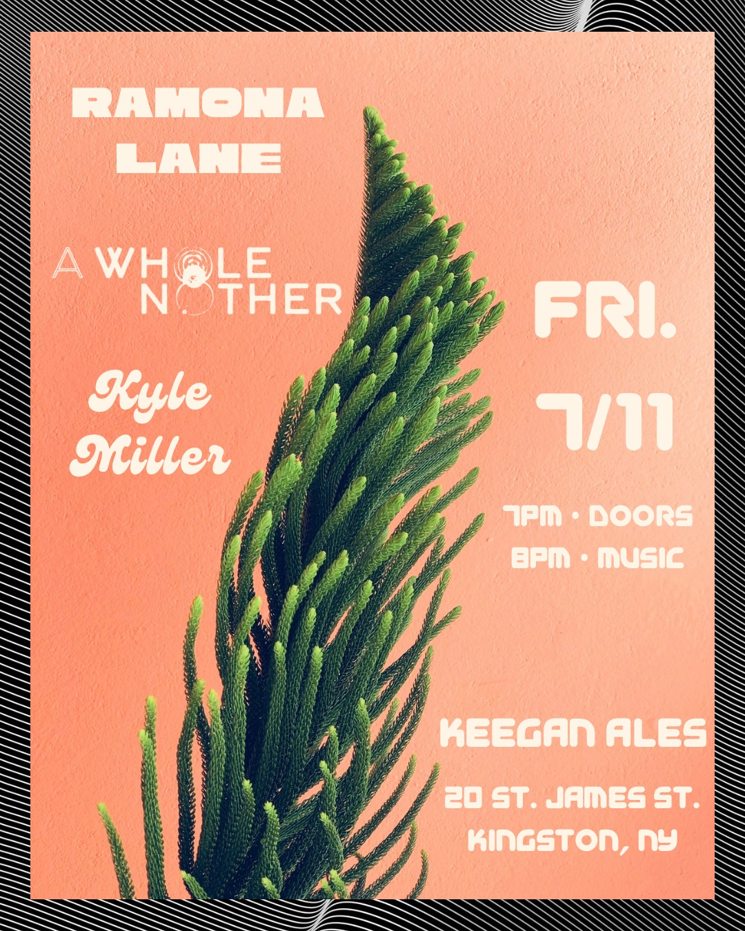 Ramona Lane, A Whole Nuther, Kyle Miller @ Keegan Ales