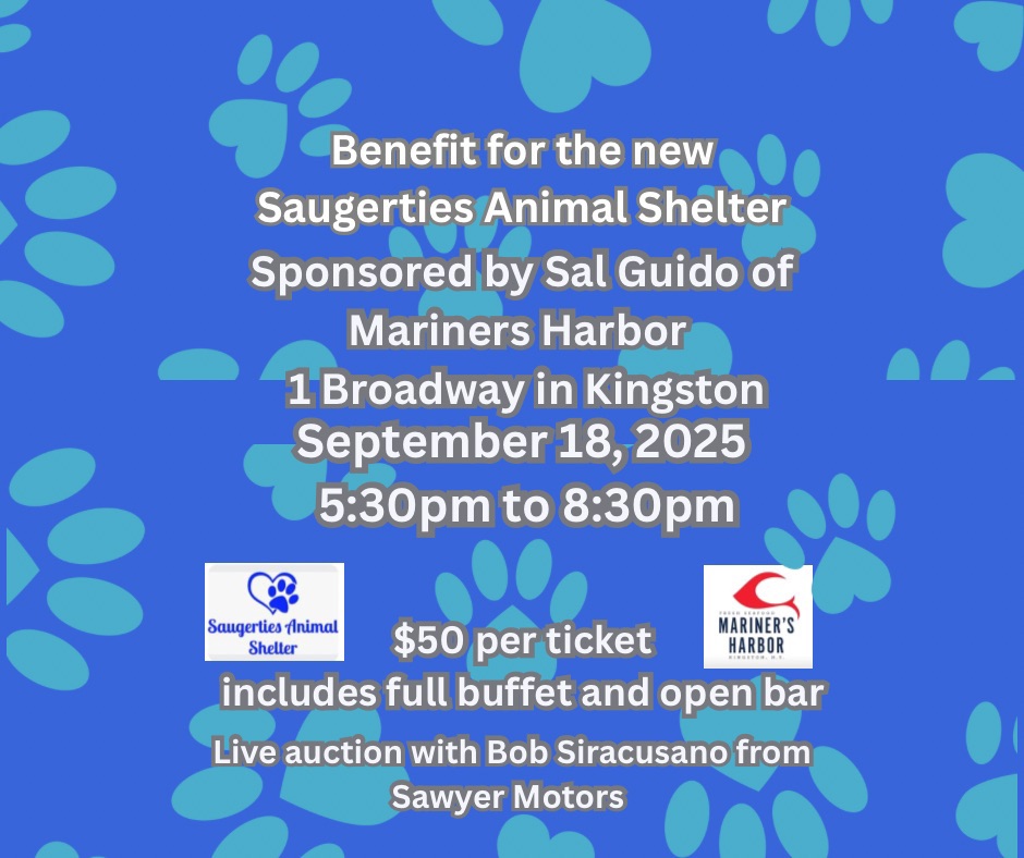 Benefit For Saugerties Animal Shelter at Mariner’s Harbor