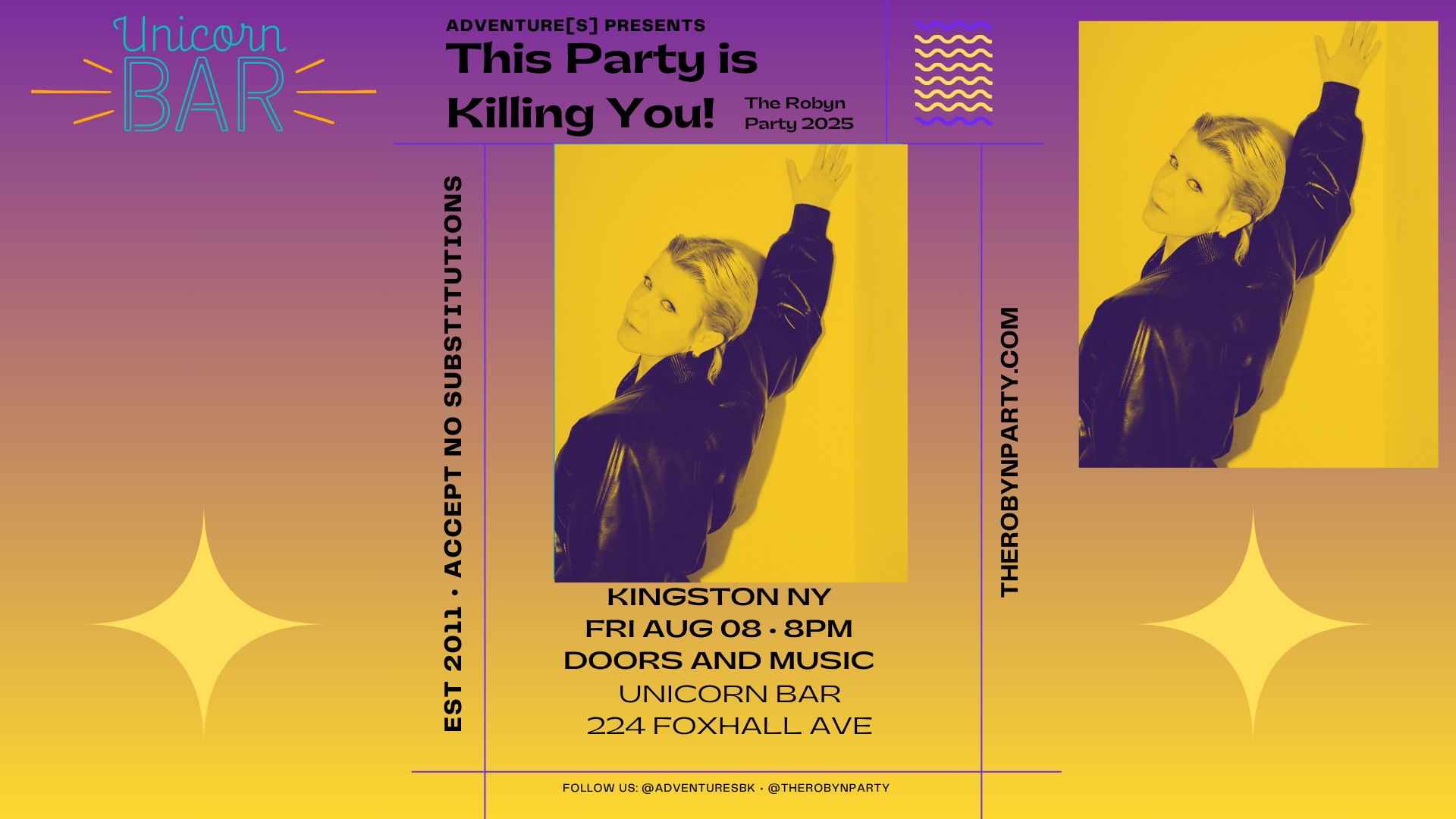 THIS PARTY IS KILLING YOU!: The Robyn Party