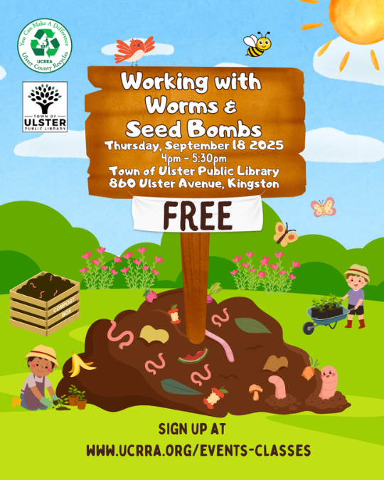 Working with Worms & Seed Bombs with UCRRA