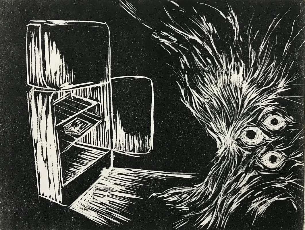 One Day Workshop - Intro to Printmaking - Black & White Woodcut (NPS)