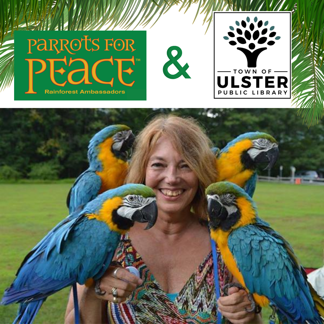 Parrots for Peace at the Library