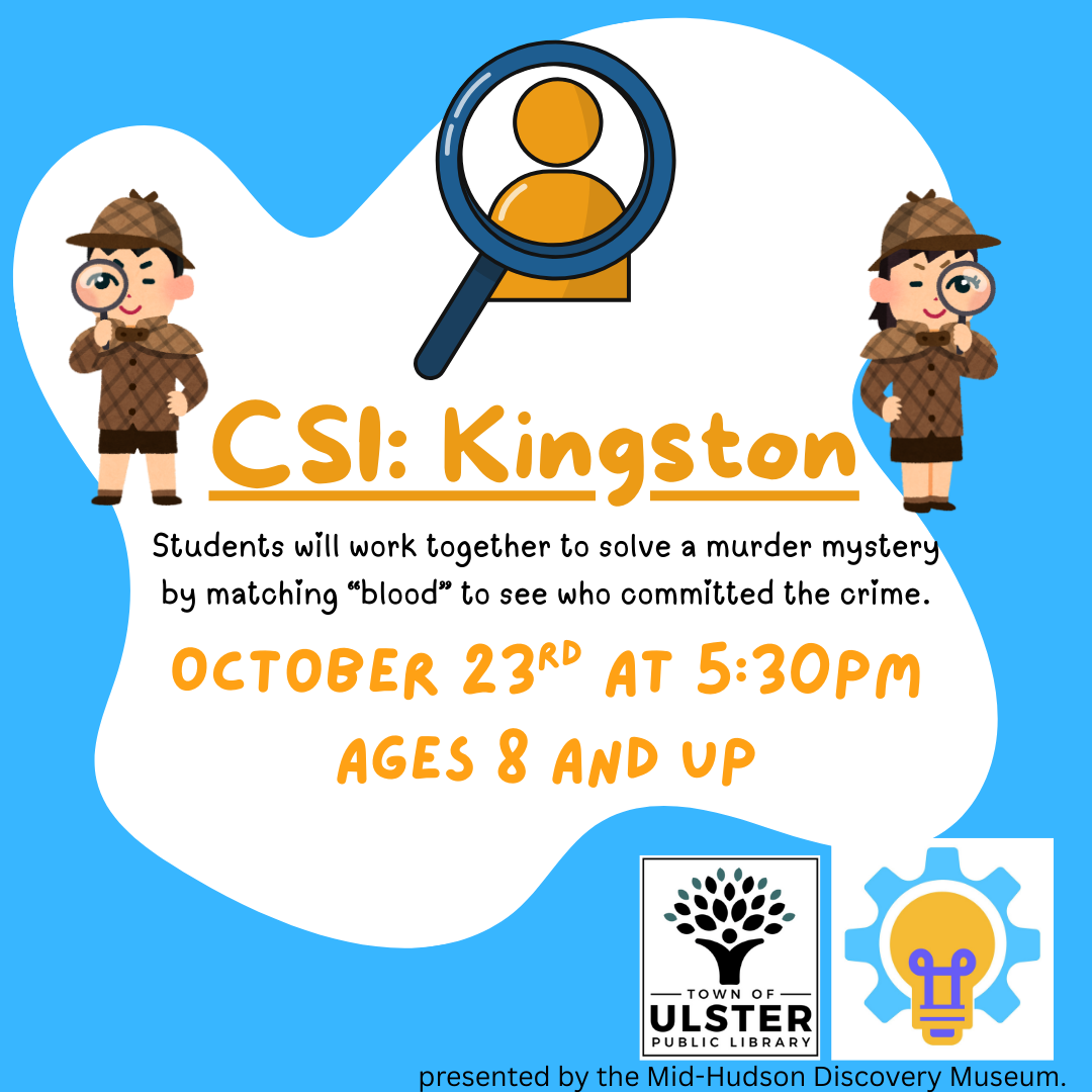 CSI Kingston: Tween Murder Mystery