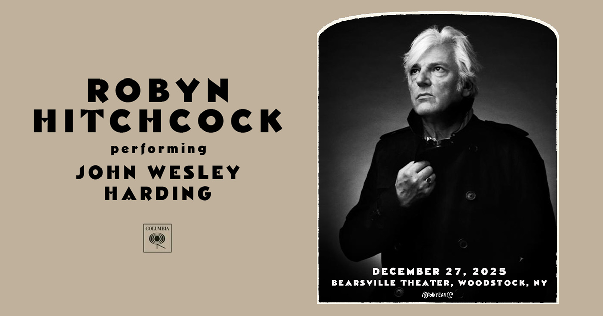 Robyn Hitchcock Performing “John Wesley Harding”
