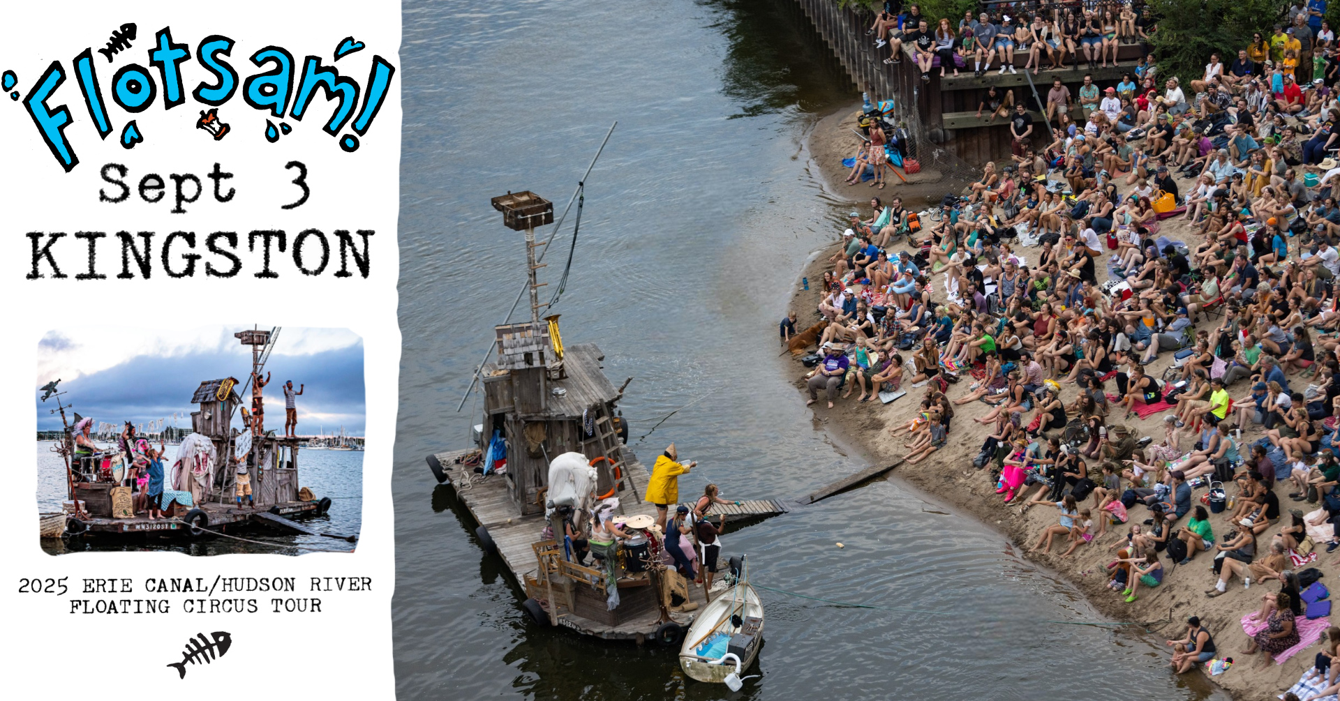 Flotsam River Circus in Kingston