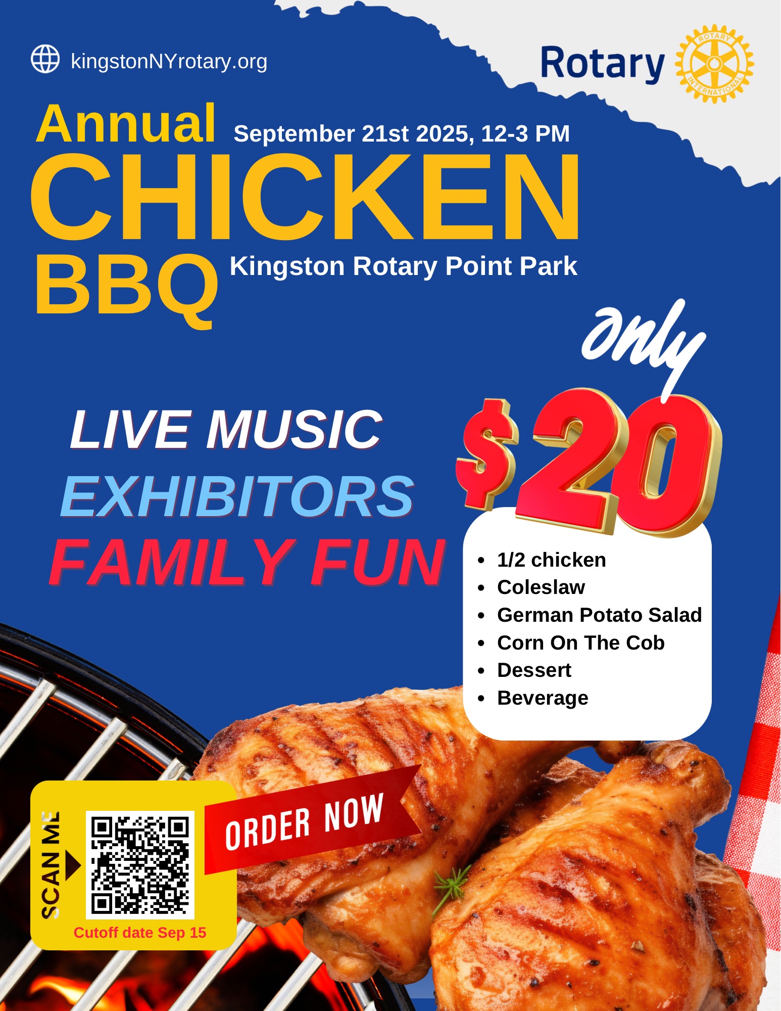 Annual Chicken BBQ & Fundraiser