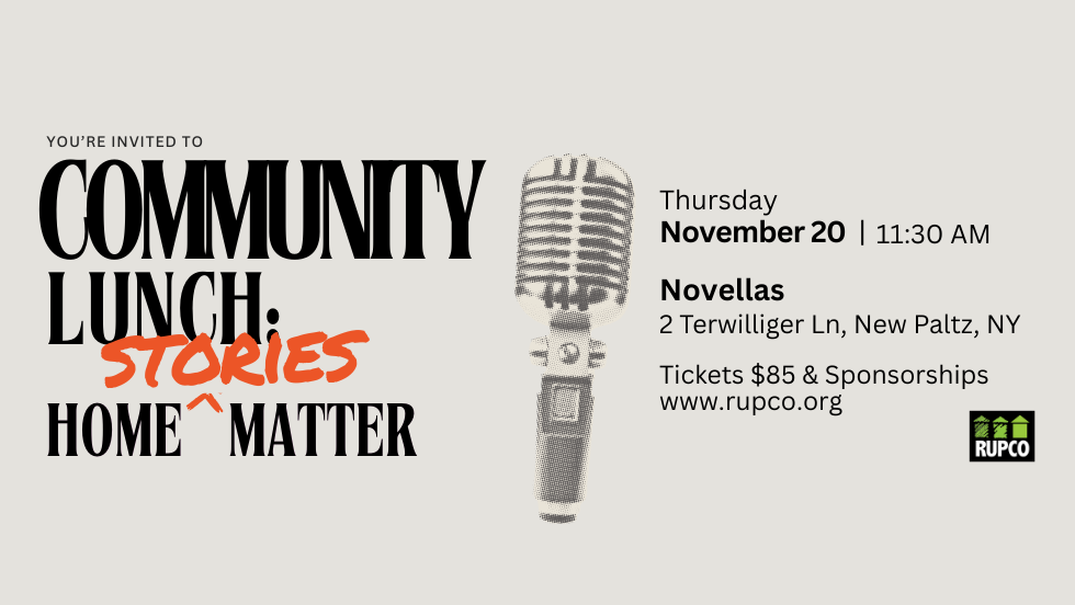 Community Lunch: Home Stories Matter