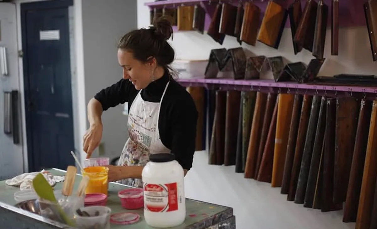 Five Day Class - Advanced Silkscreen with Rakel Stammer (NPS)