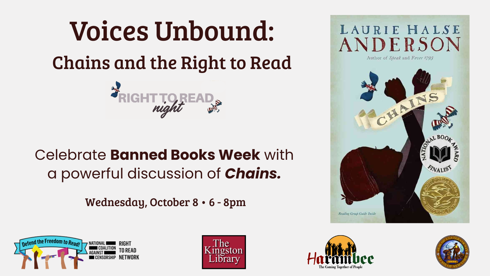 Voices Unbound: Chains and the Right to Read