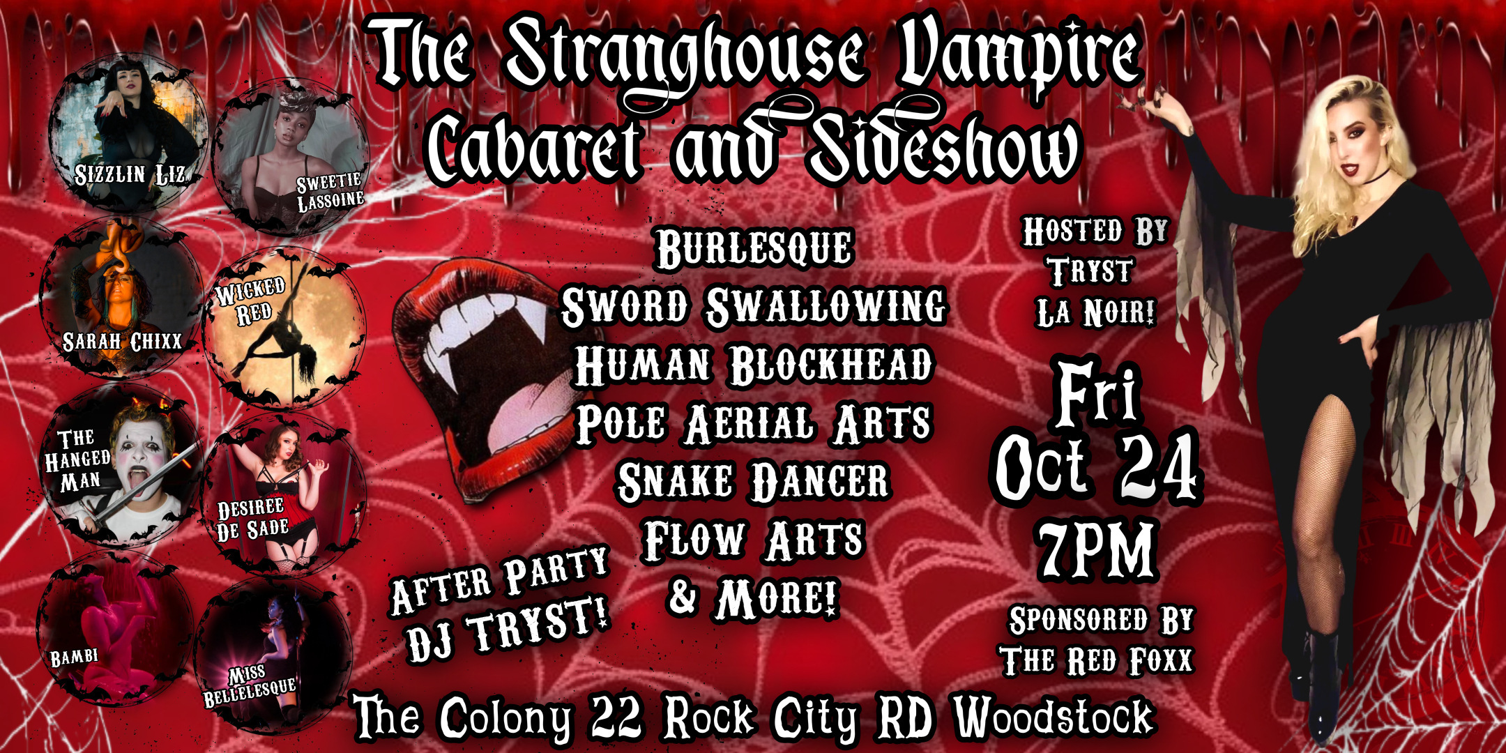 The Strangehouse Vampire Cabaret & Sideshow!