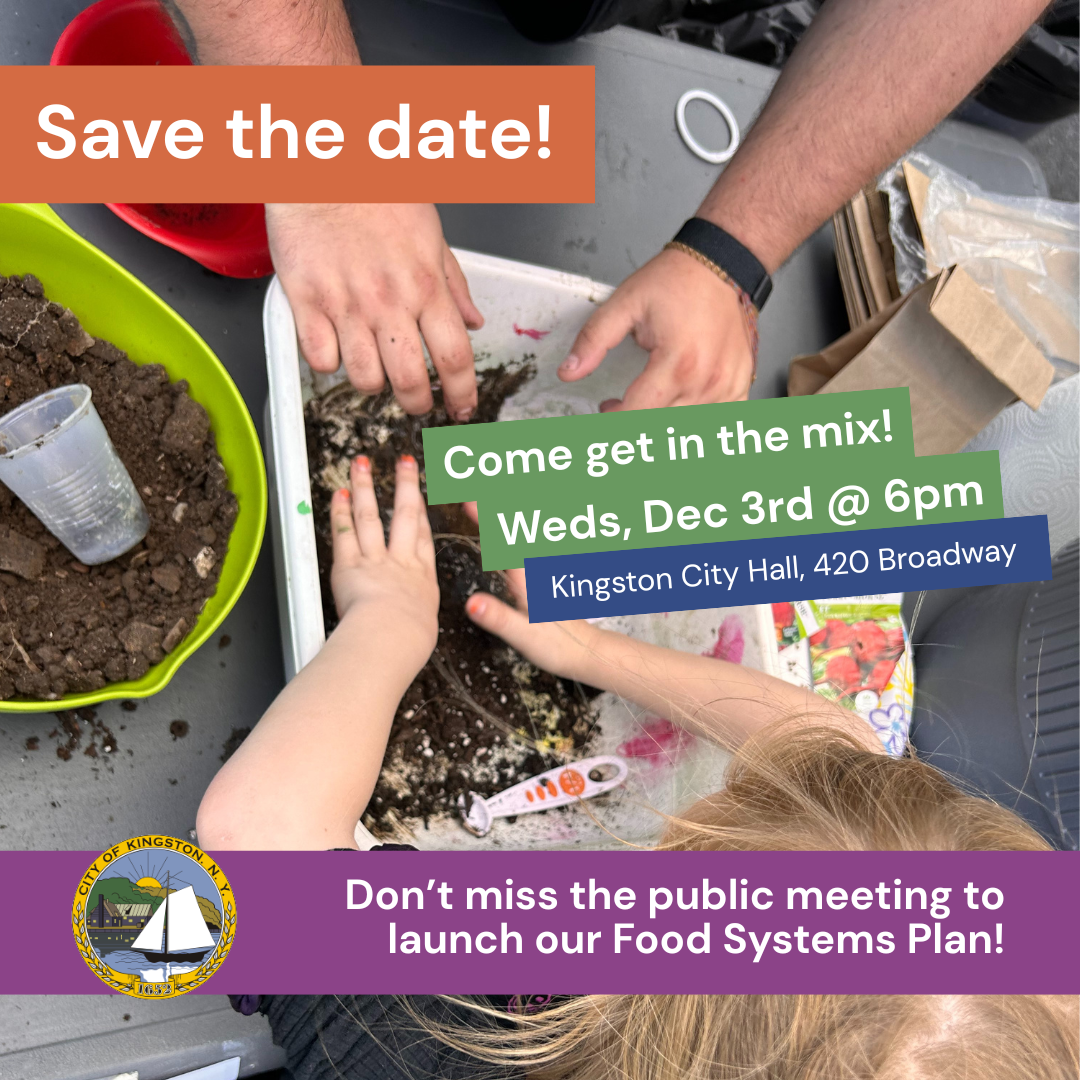 Kingston Food Systems Plan Public Meeting