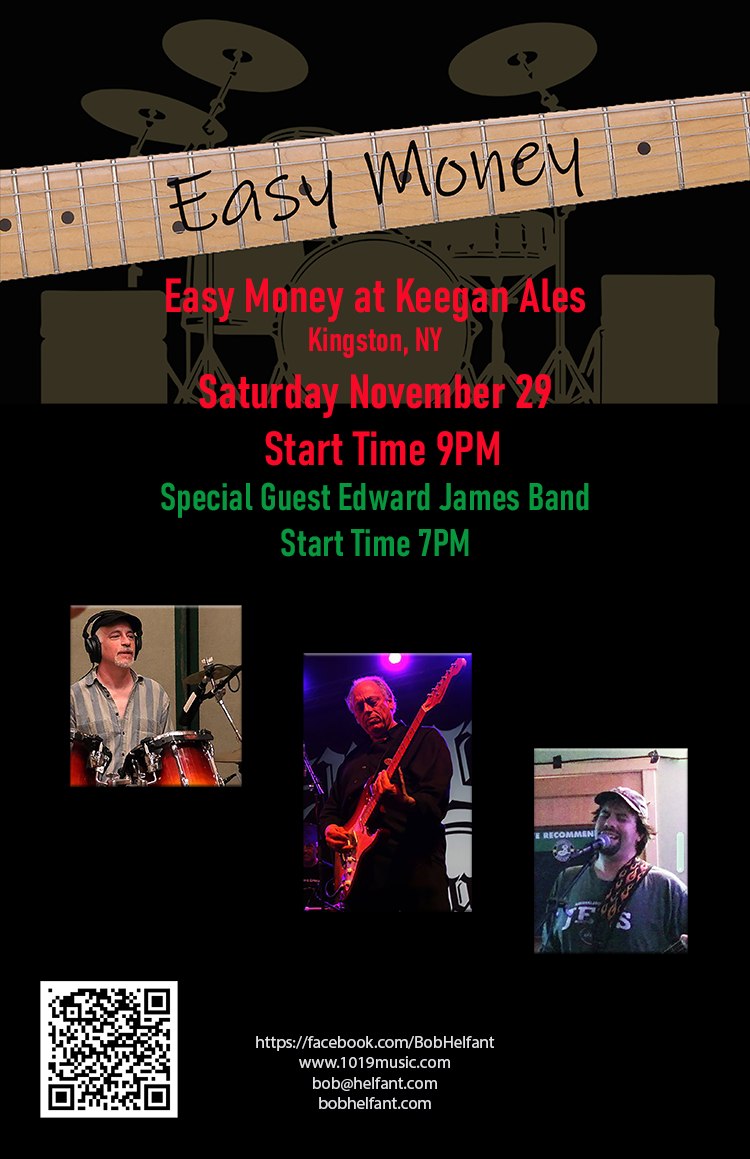 Easy Money with Edward james Band at Keegan Ales