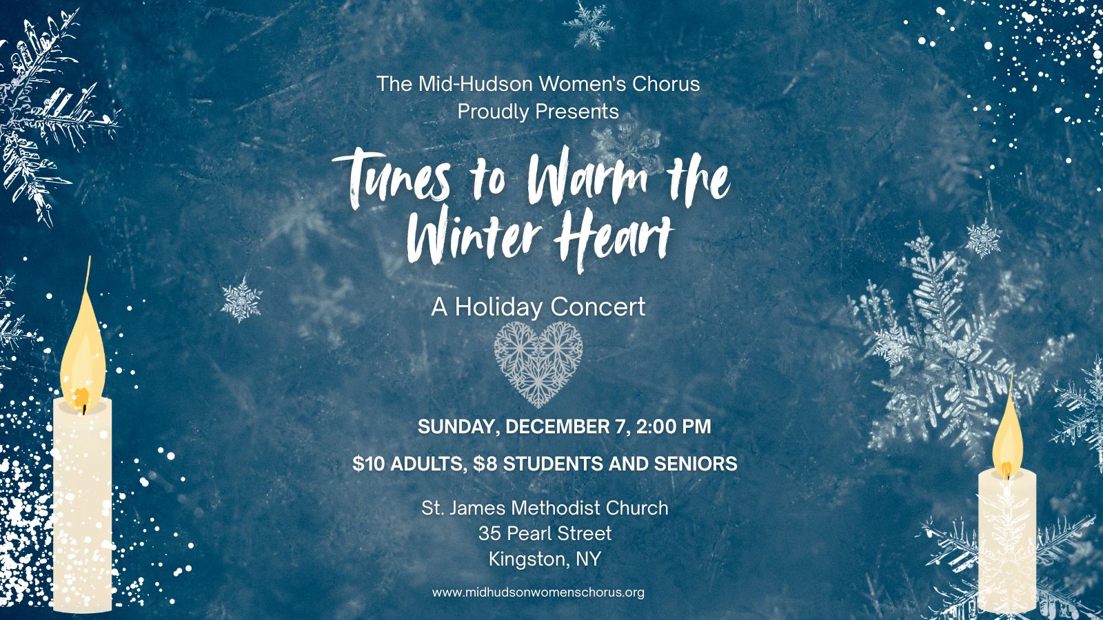 Mid-Hudson Women's Chorus Seasonal Concert - Tunes to Warm the Winter Heart