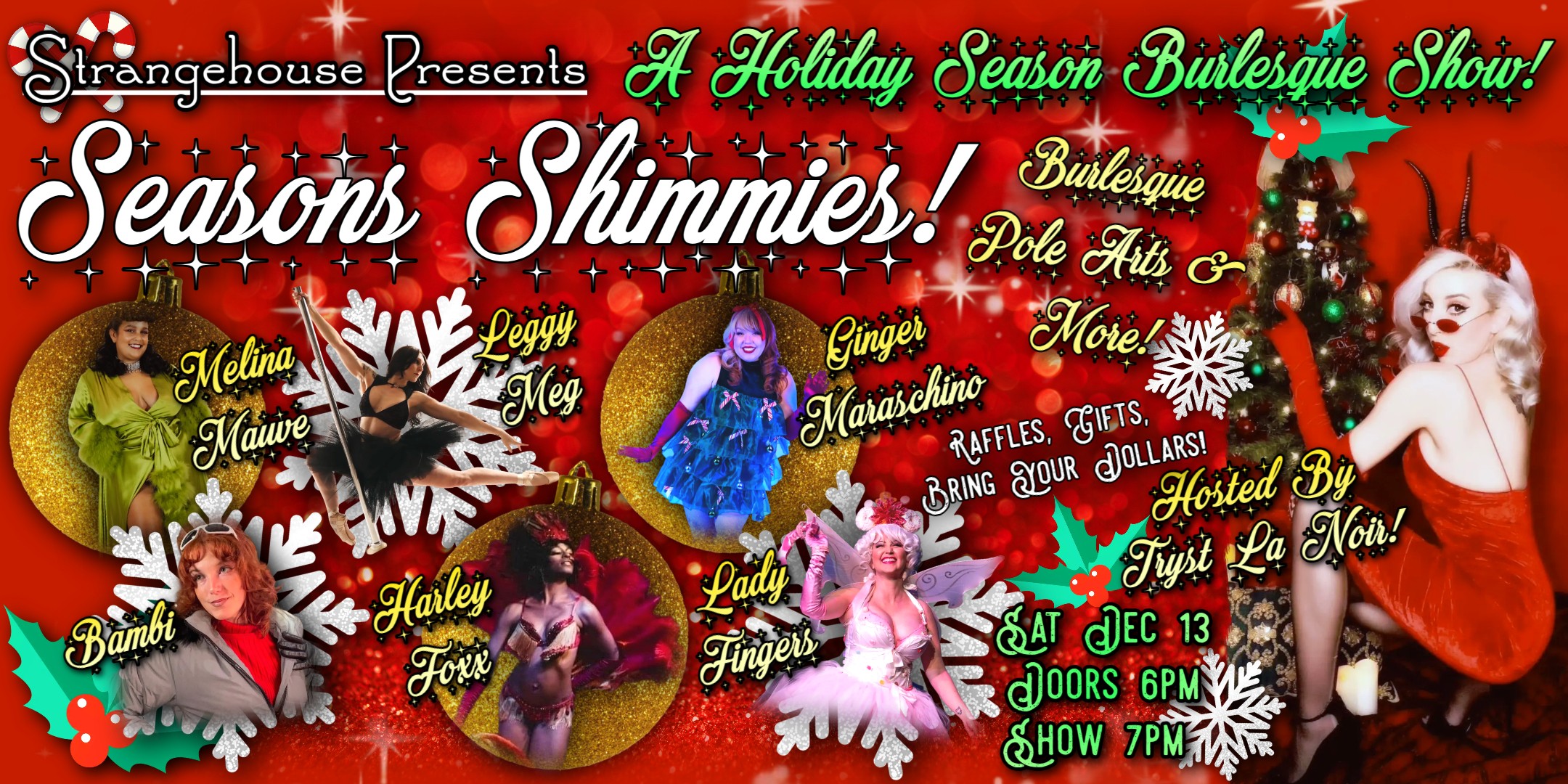 Seasons Shimmies: A Holiday Burlesque & Cabaret Show