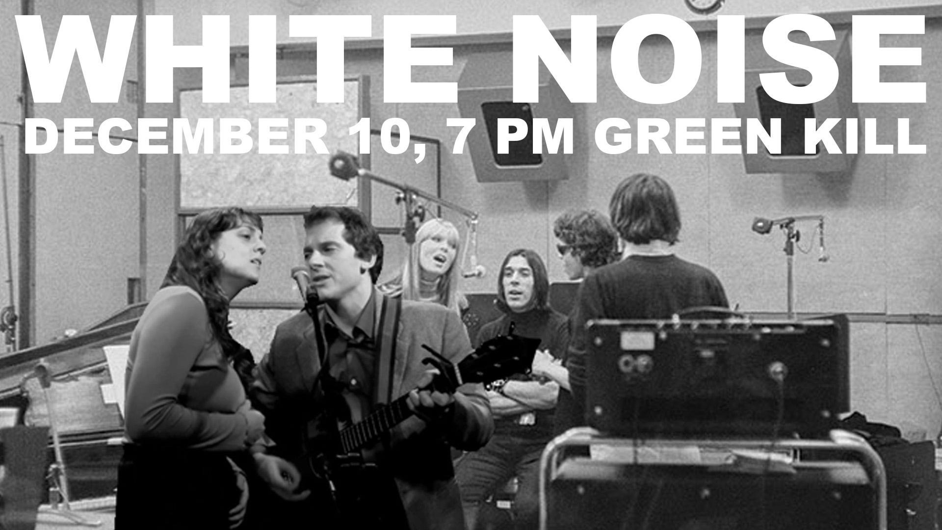 White Noise Open Mic and Featured Performance Event