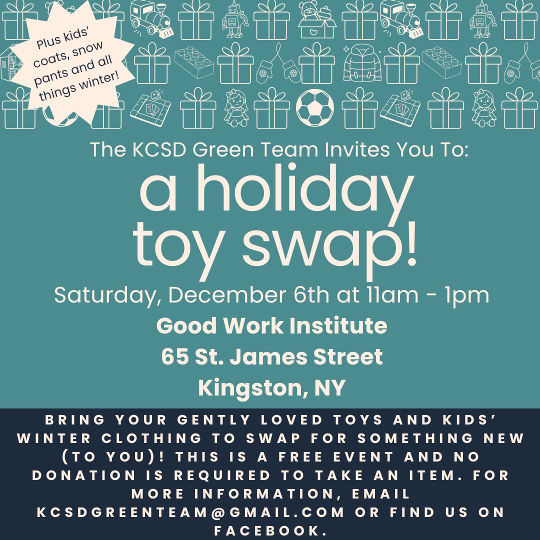 KCSD Green Team Holiday Toy Swap