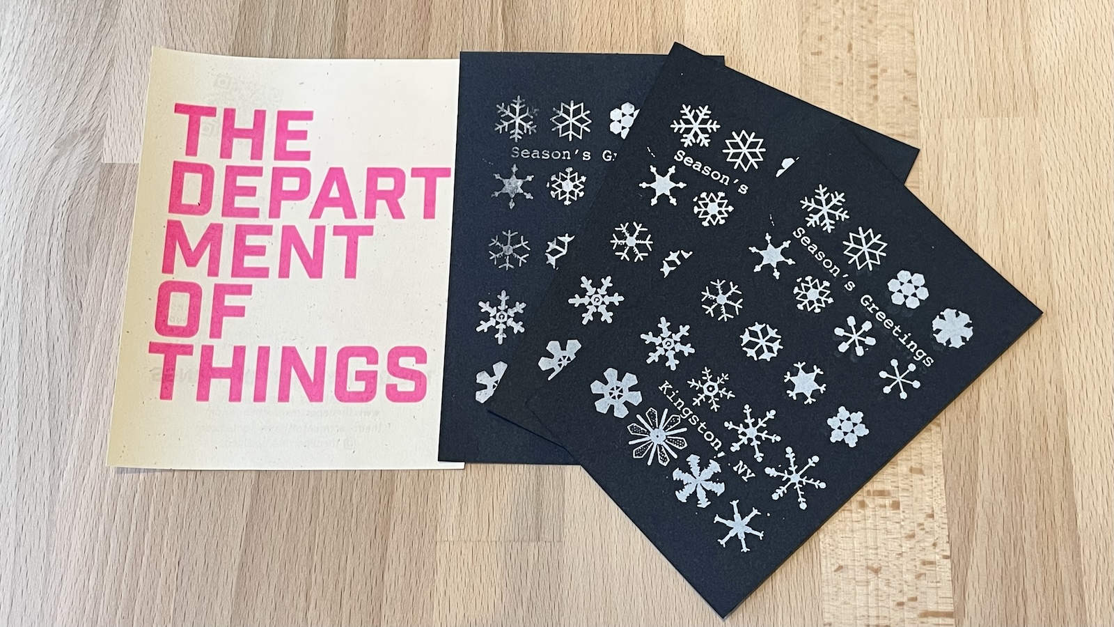 Free Holiday Poscard Printing Activity!
