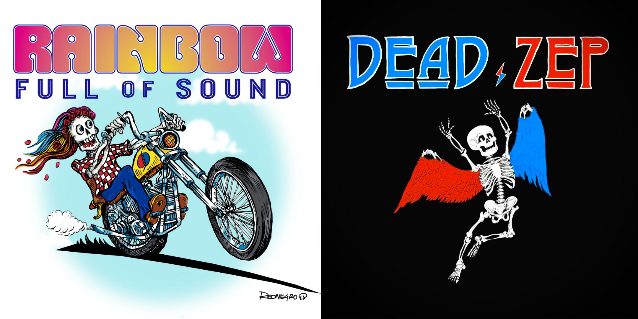 Grateful Dead? Led Zeppelin? Rainbow full of Sound & Dead Zep Return to the Colony