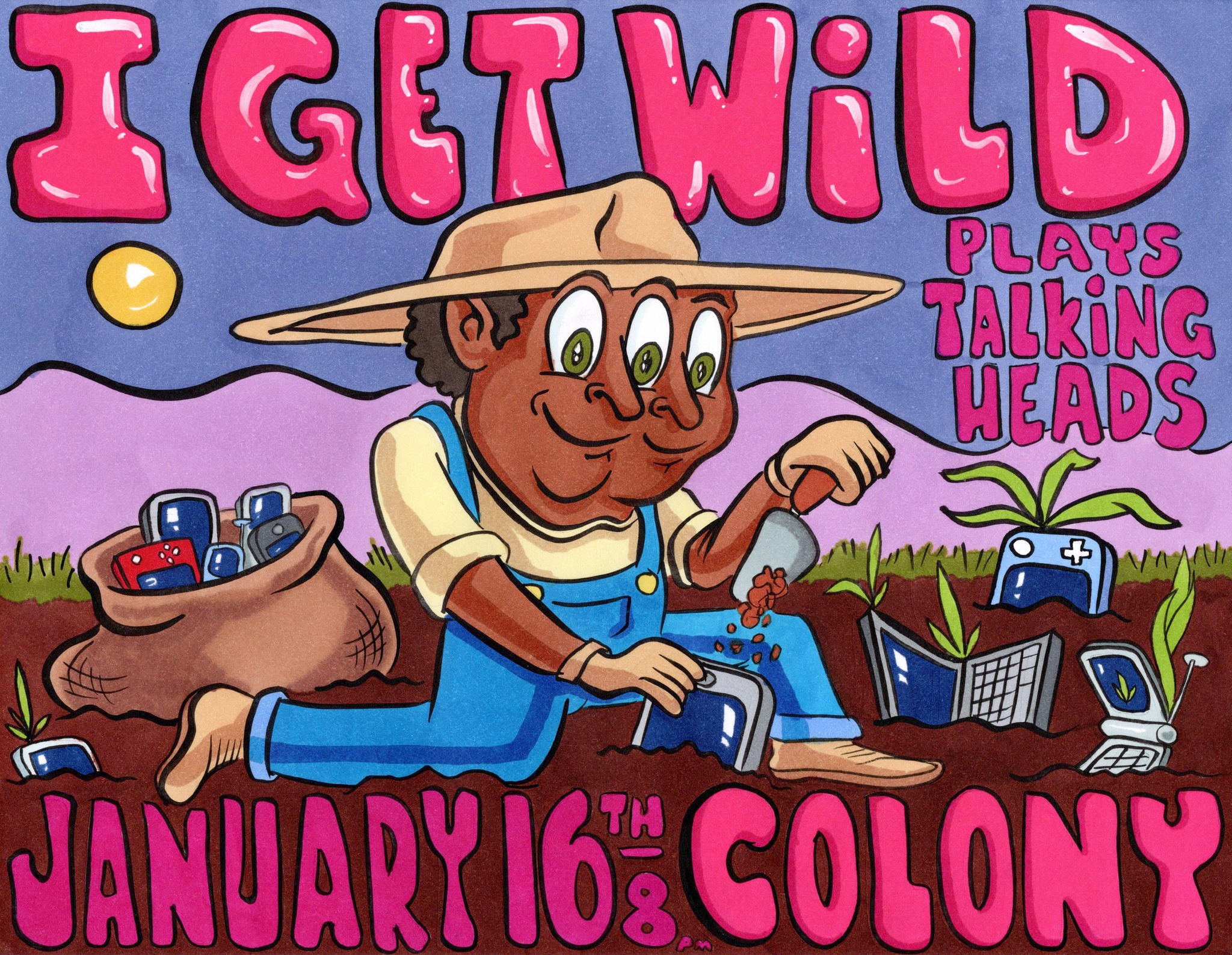 I Get Wild plays Talking Heads