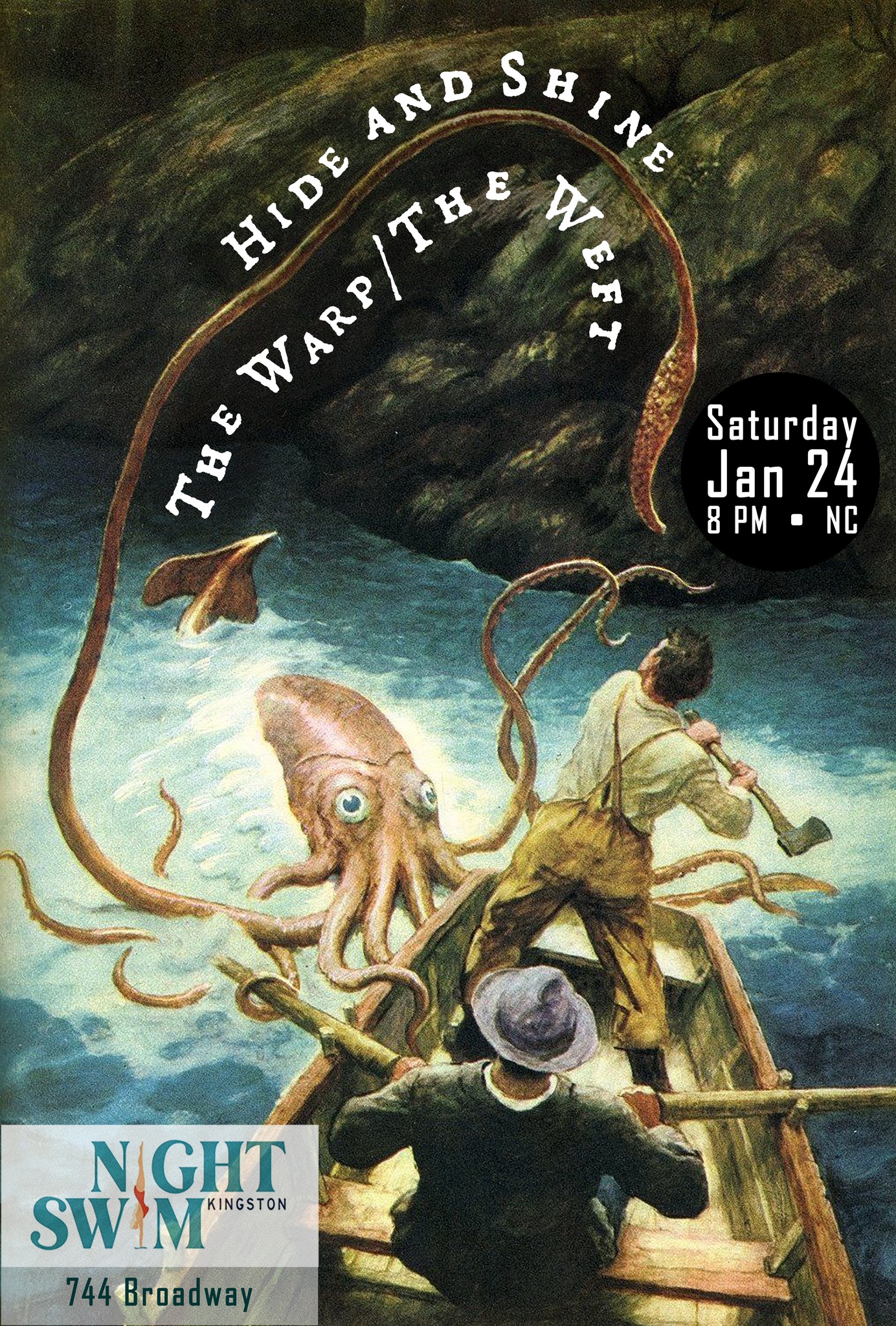 Hide and Shine and The Warp/The Weft