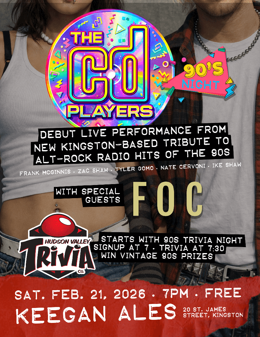 The CD Players / FOC / Hudson Valley Trivia Co.