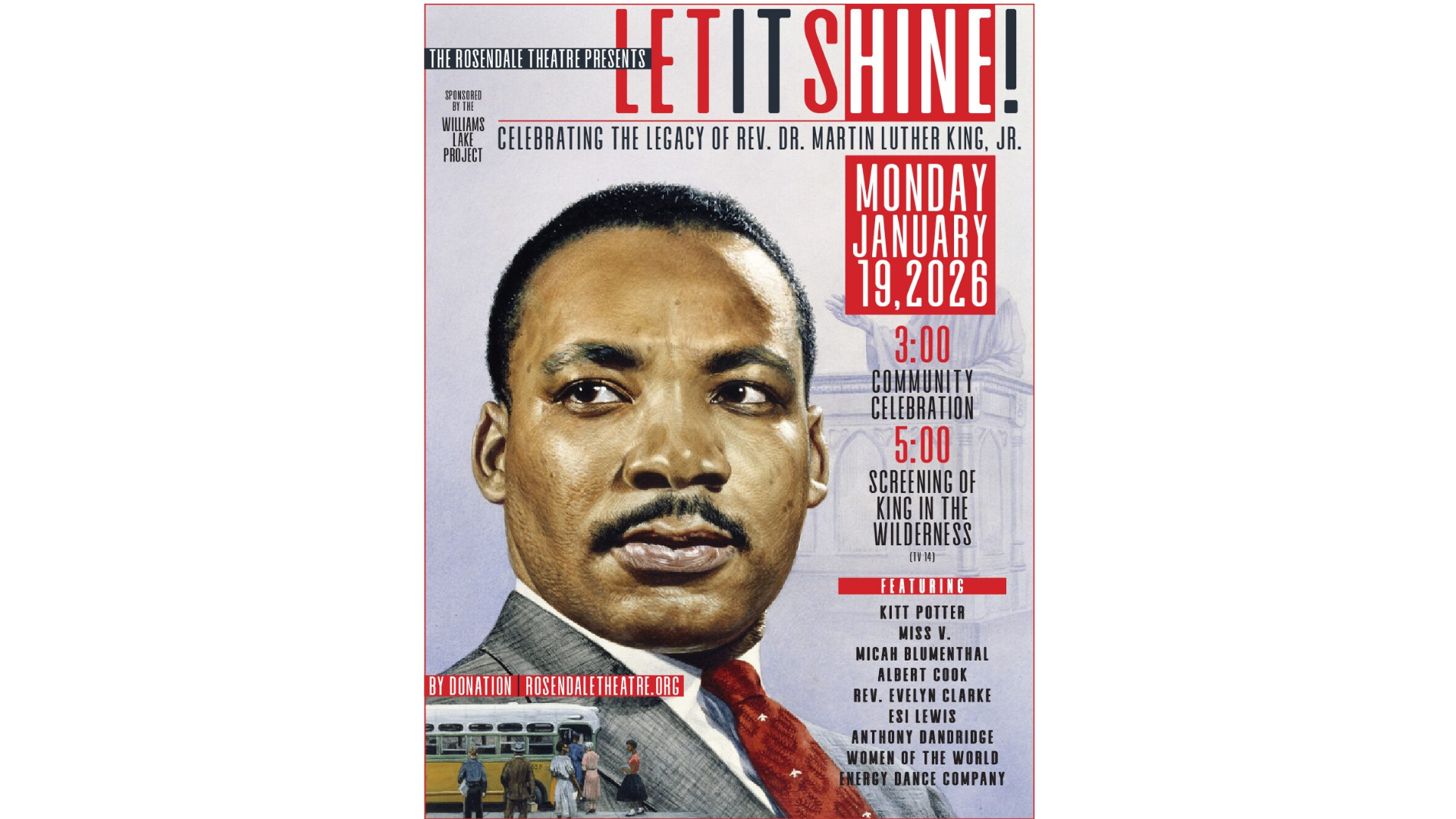Let it Shine! A Celebration of Dr. Rev. Martin Luther King, Jr.
