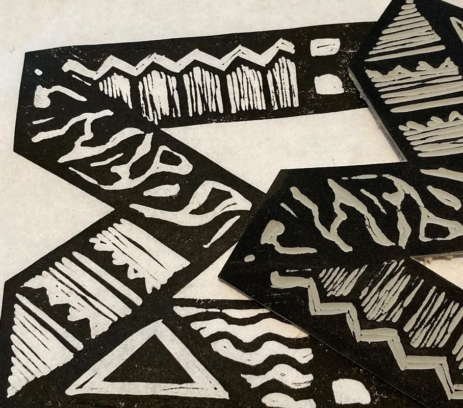 One Day Workshop - Intro to Relief: Linocut Patterns (NPS)
