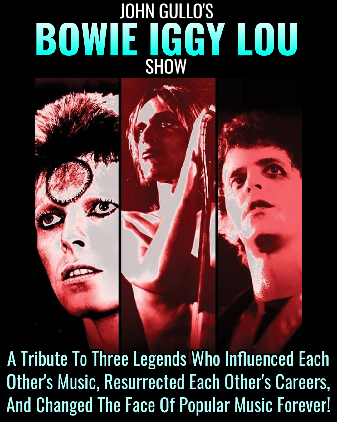 John Gullo's BOWIE IGGY LOU Show