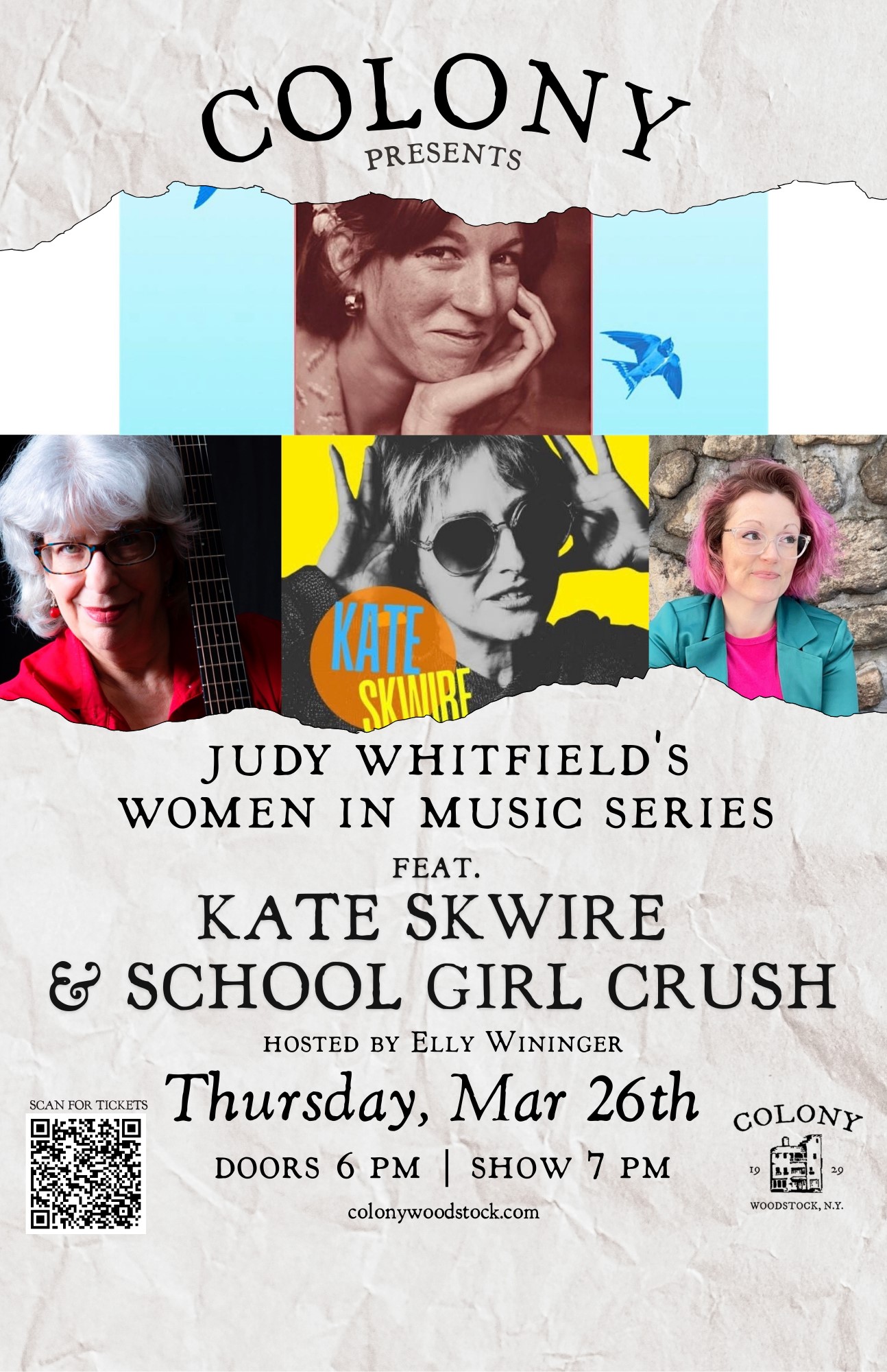 Women in Music Series Honoring Judy Whitefield