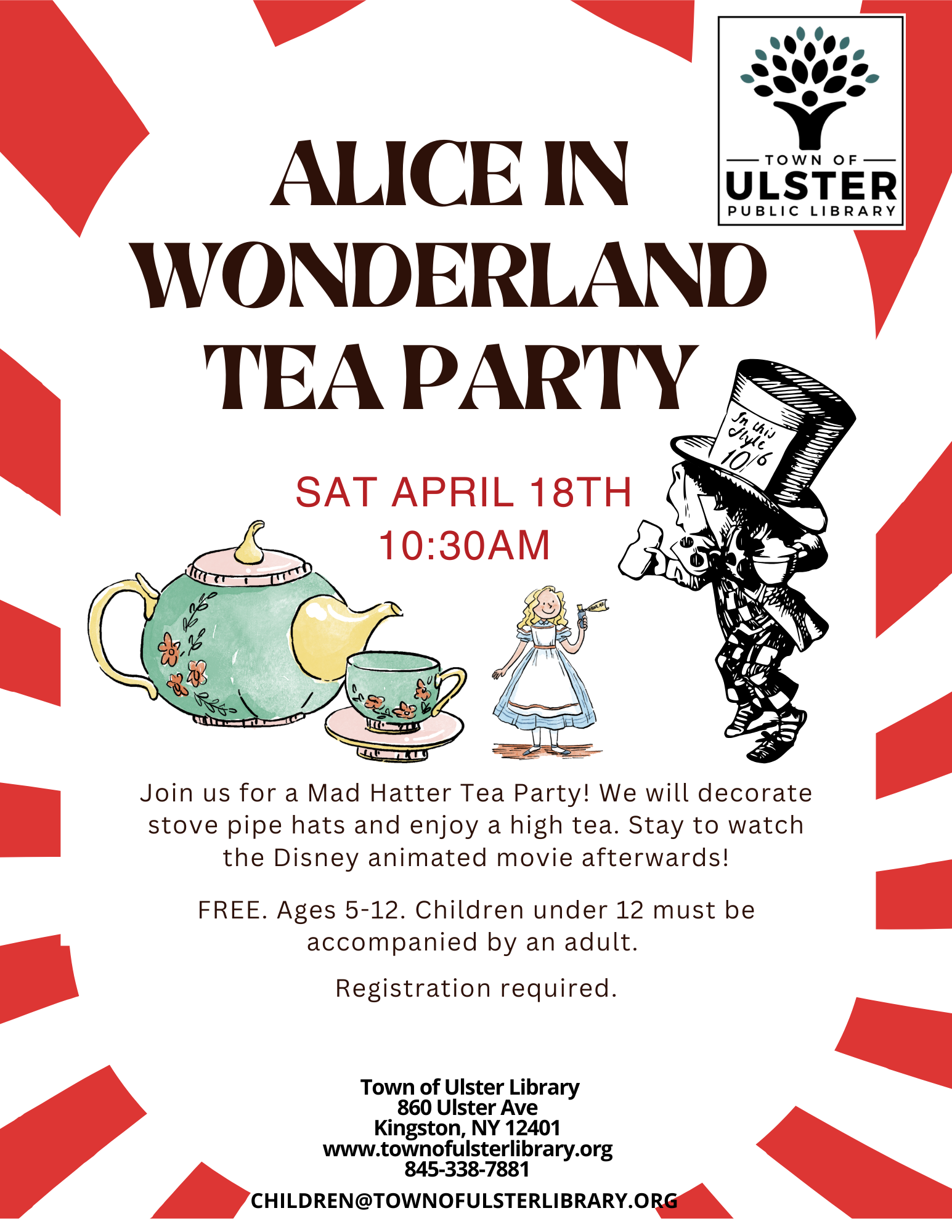 Alice in Wonderland Tea Party!
