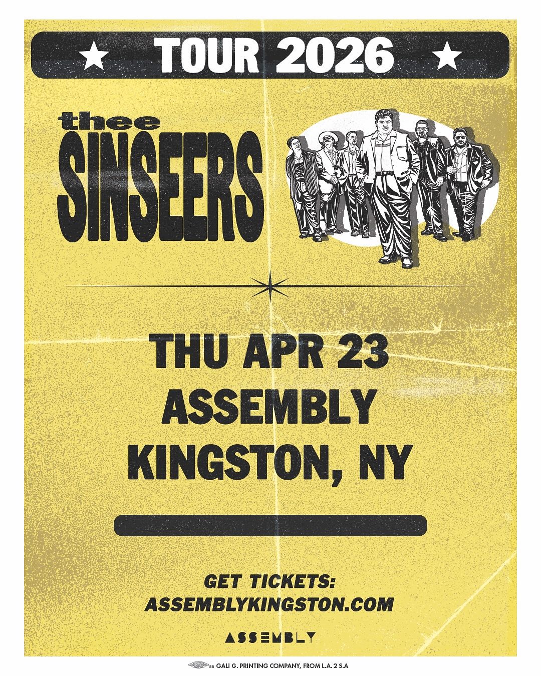 Thee Sinseers @ Assembly