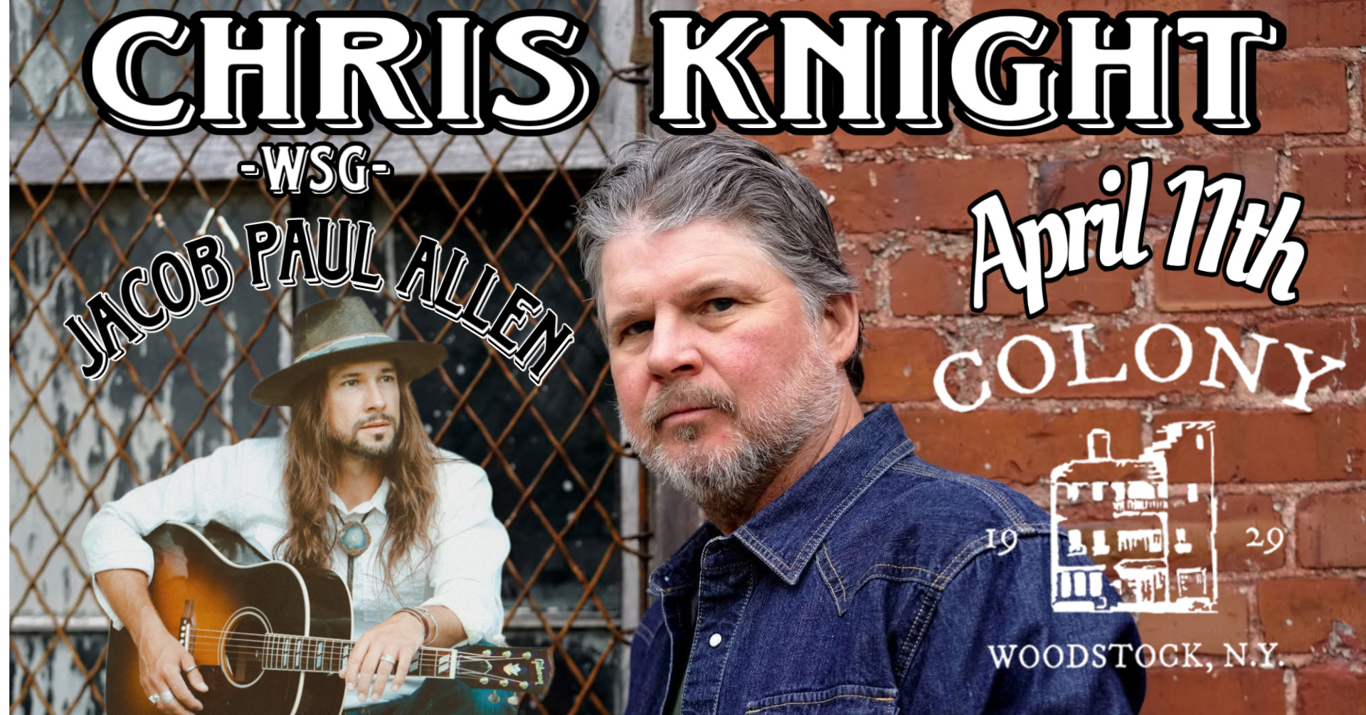 Chris Knight Acoustic Show with special guest Jacob Paul Allen