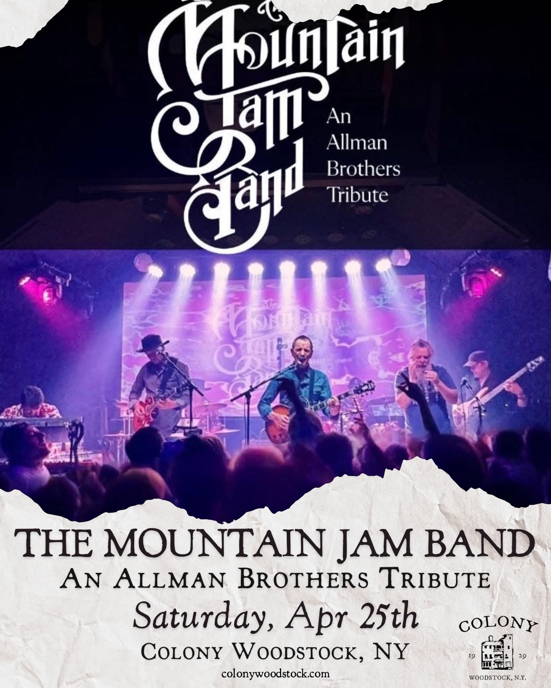 The Mountain Jam Band - An Allman Brothers Tribute @ Colony