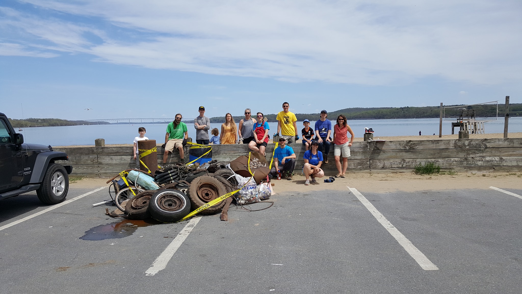 Clean Sweep, Kingston Point Beach