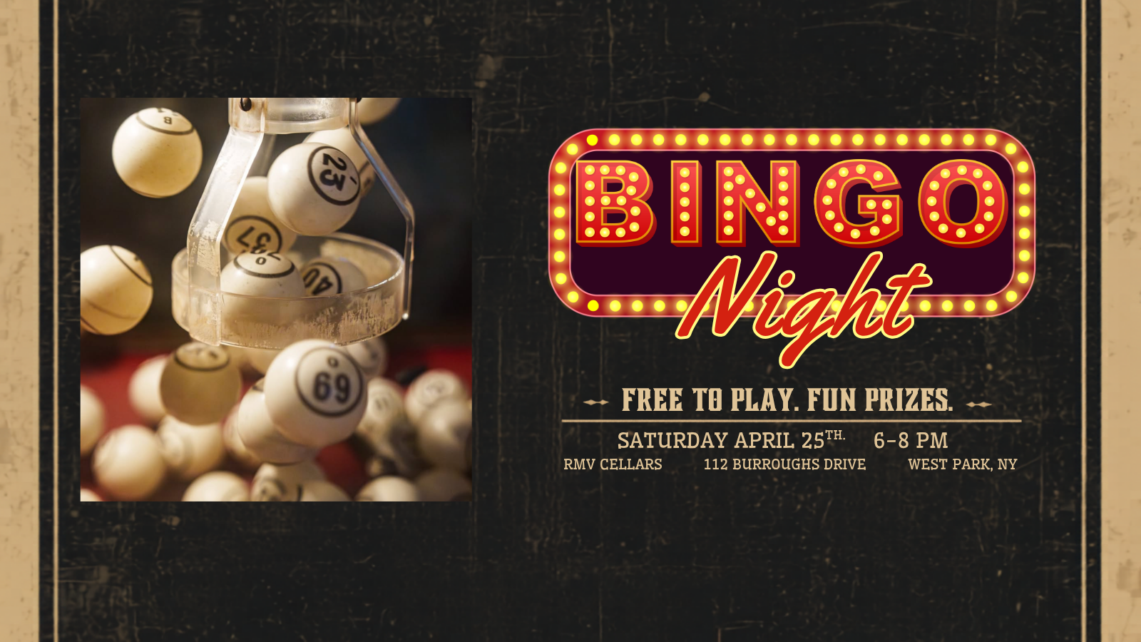 BINGO & Andrew Jordan LIVE