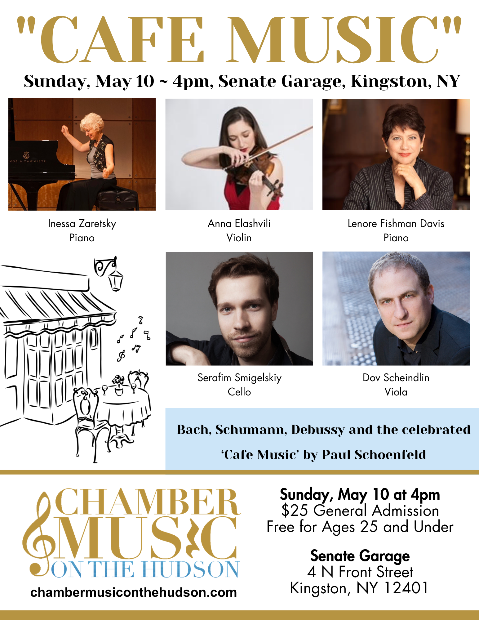 Cafe Music by Chamber Music on the Hudson
