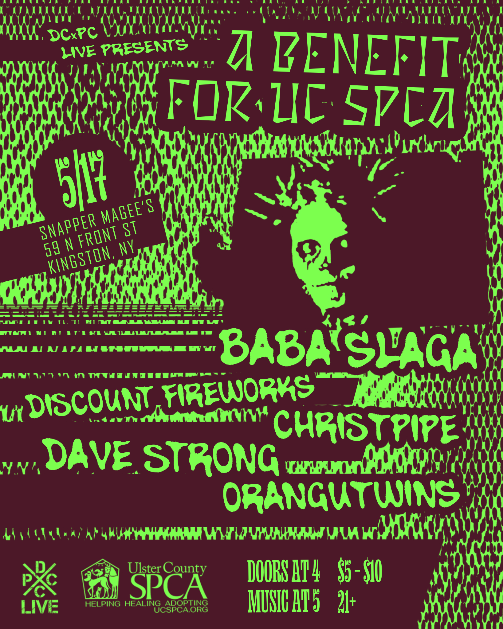 DCxPC Live Benefit for UC SPCA