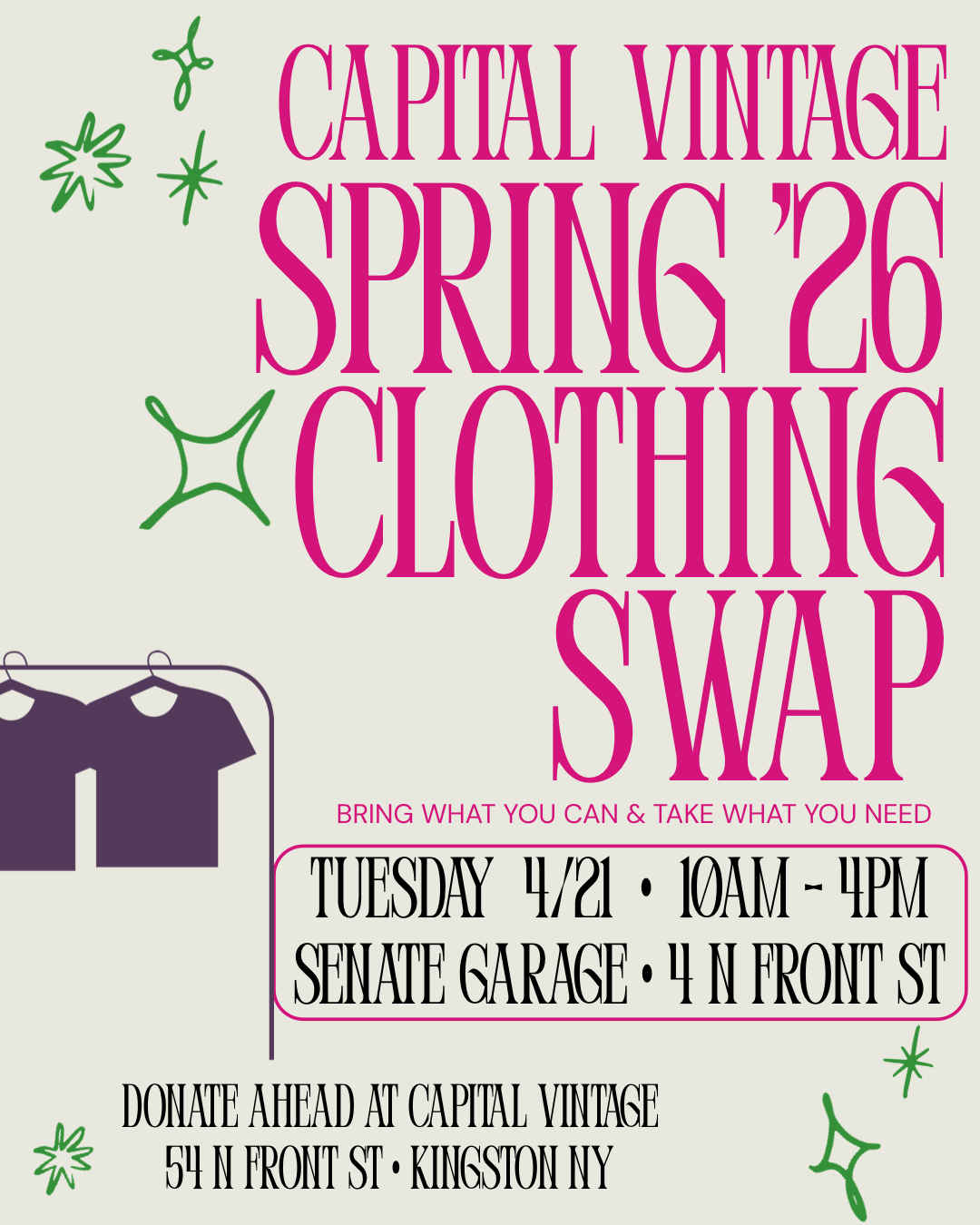 Capital Vintage Clothing Swap