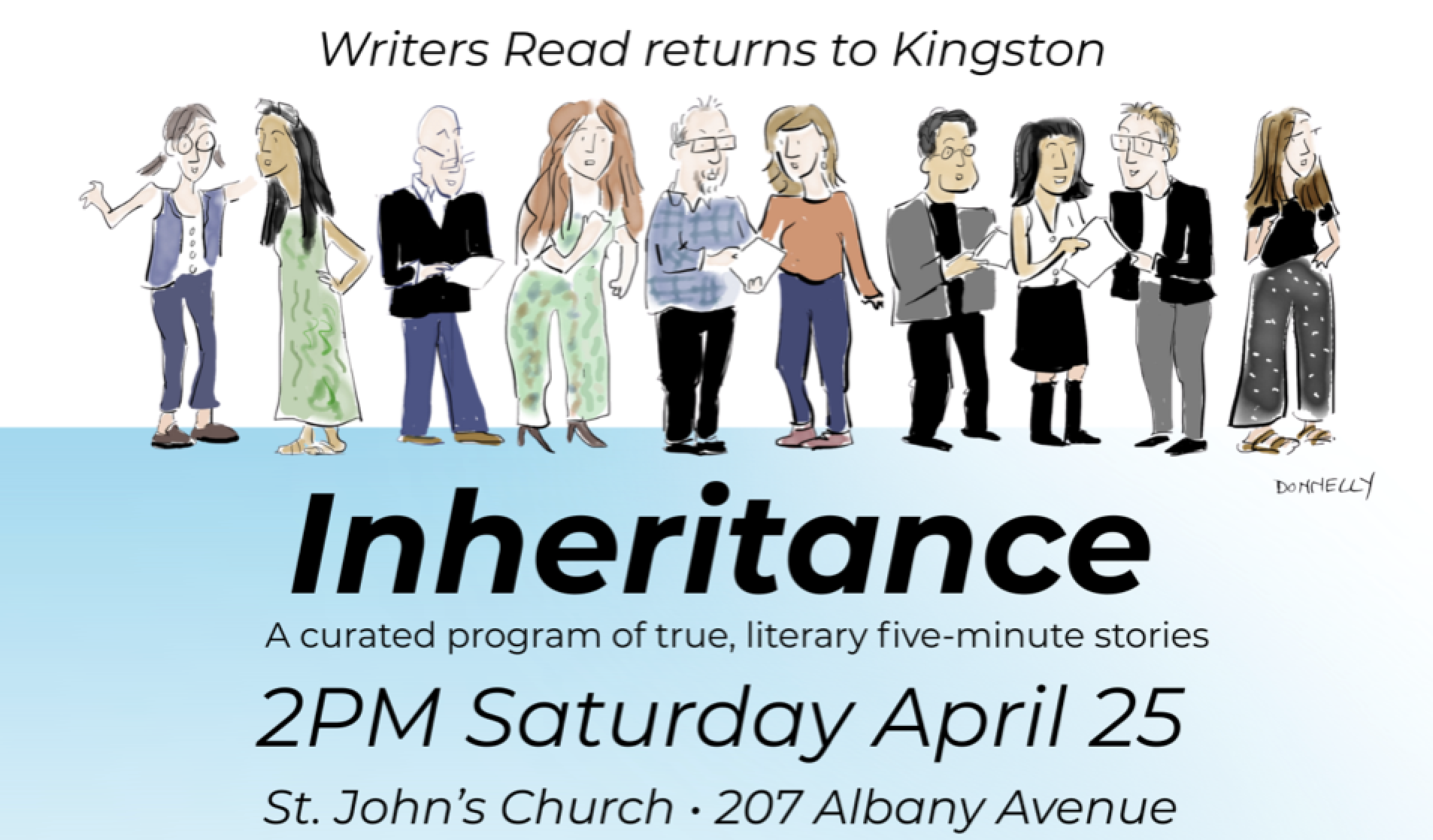 Sins, Secrets, and Silverware: Writers Read presents "Inheritance"