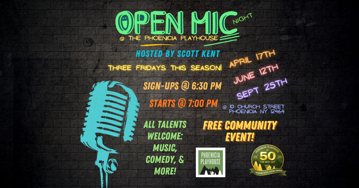 Open Mic Night - Hosted by Scott Kent