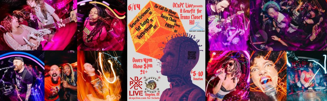 DCxPC Live Presents Benefit for Trans Closet Hudson Valley