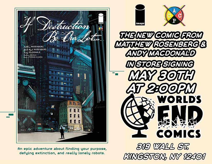 Comic Book Signing at World\'s End Comics