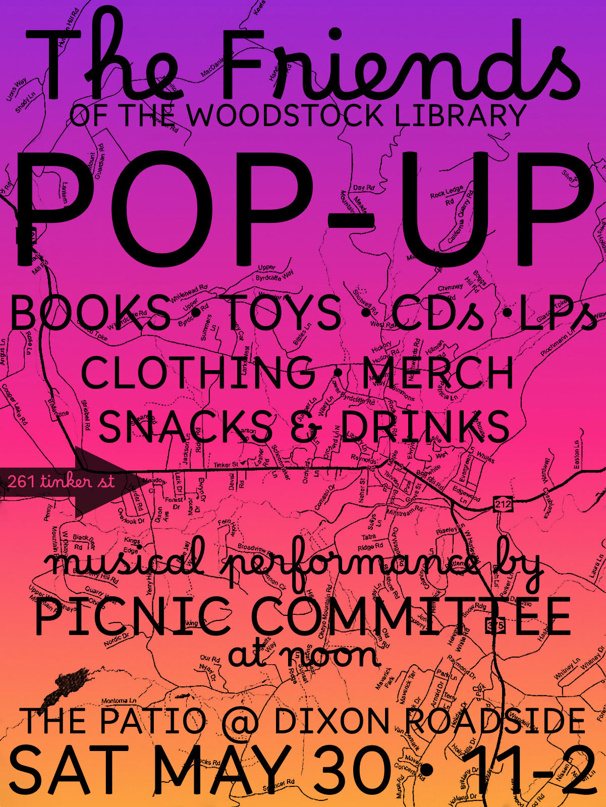 Friends of the Woodstock Library Pop-Up Books and More Sale